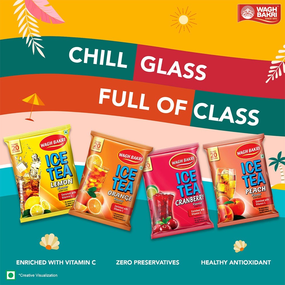 Wagh Bakri Vitamin C Boost Lemon Ice Tea Premix