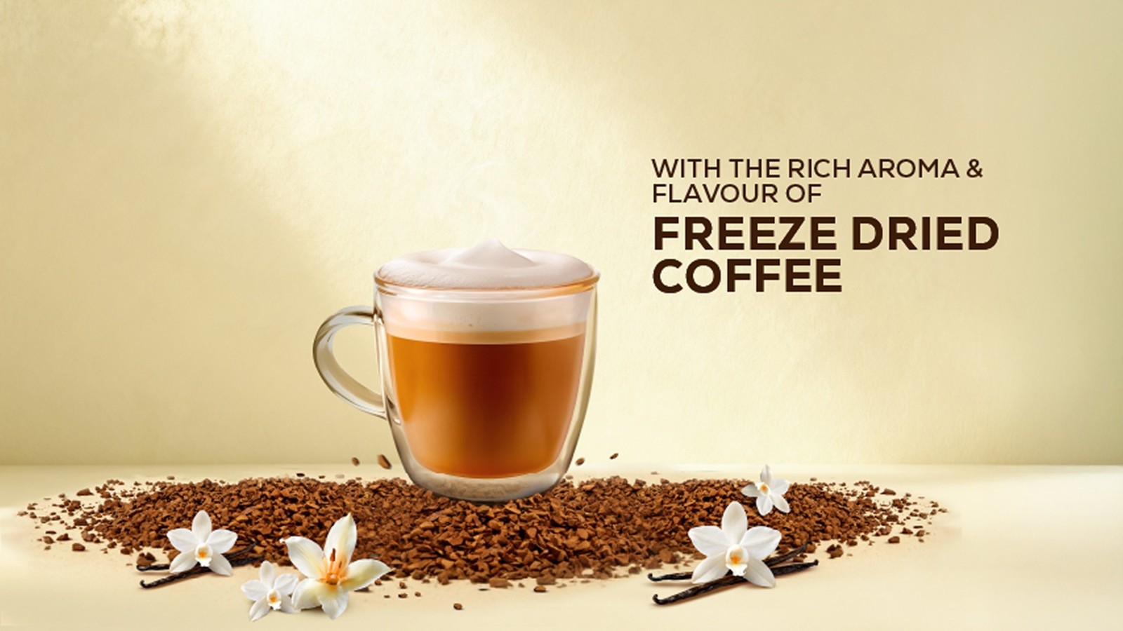 Bru Gold Freeze Dried Vanilla Instant Coffee