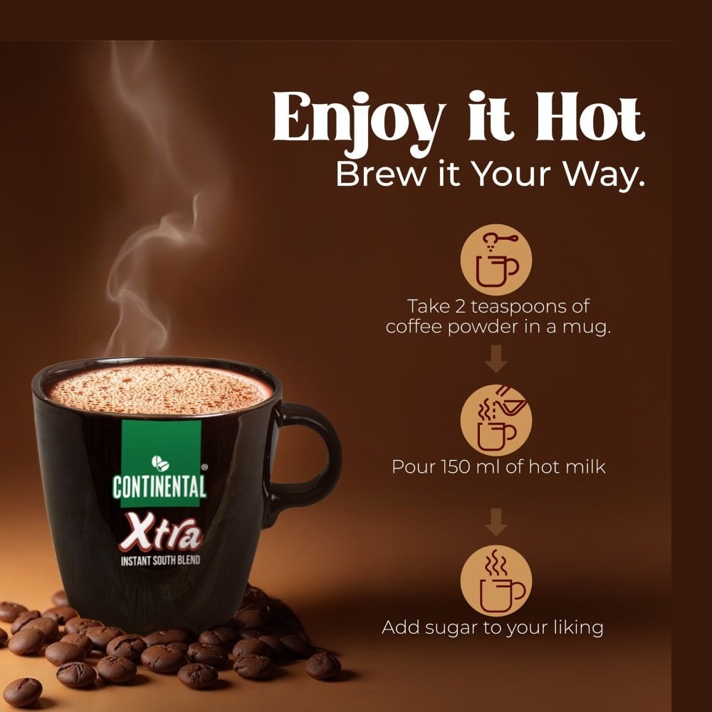 Continental Xtra South Blend Instant Coffee