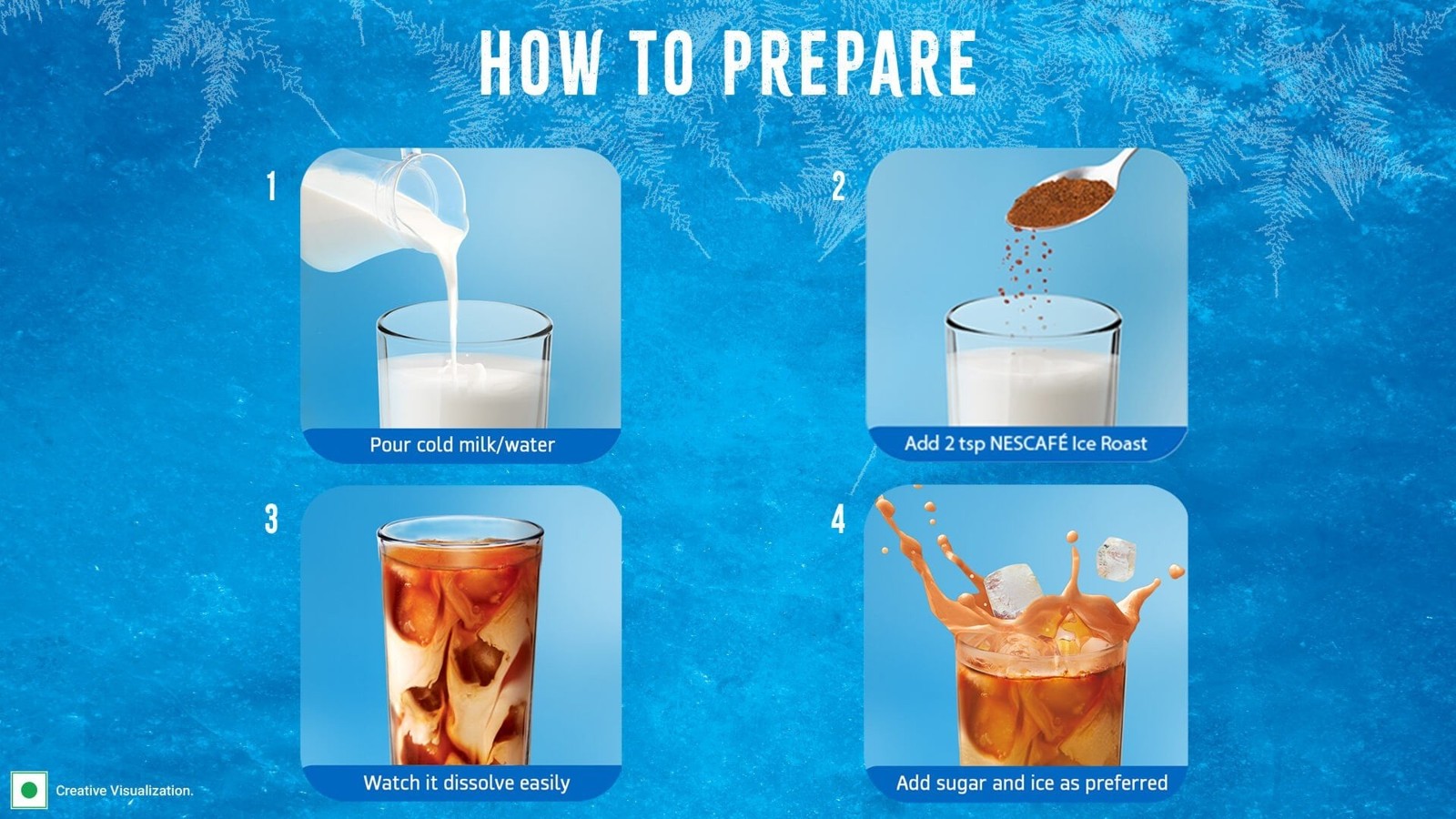 Nescafe Ice Roast Instant Coffee Powder for Cold Coffee