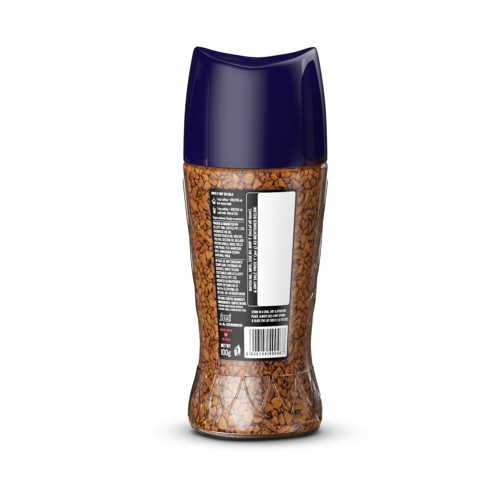 Sleepy Owl French Vanilla 100% Arabica Instant Flavoured Coffee