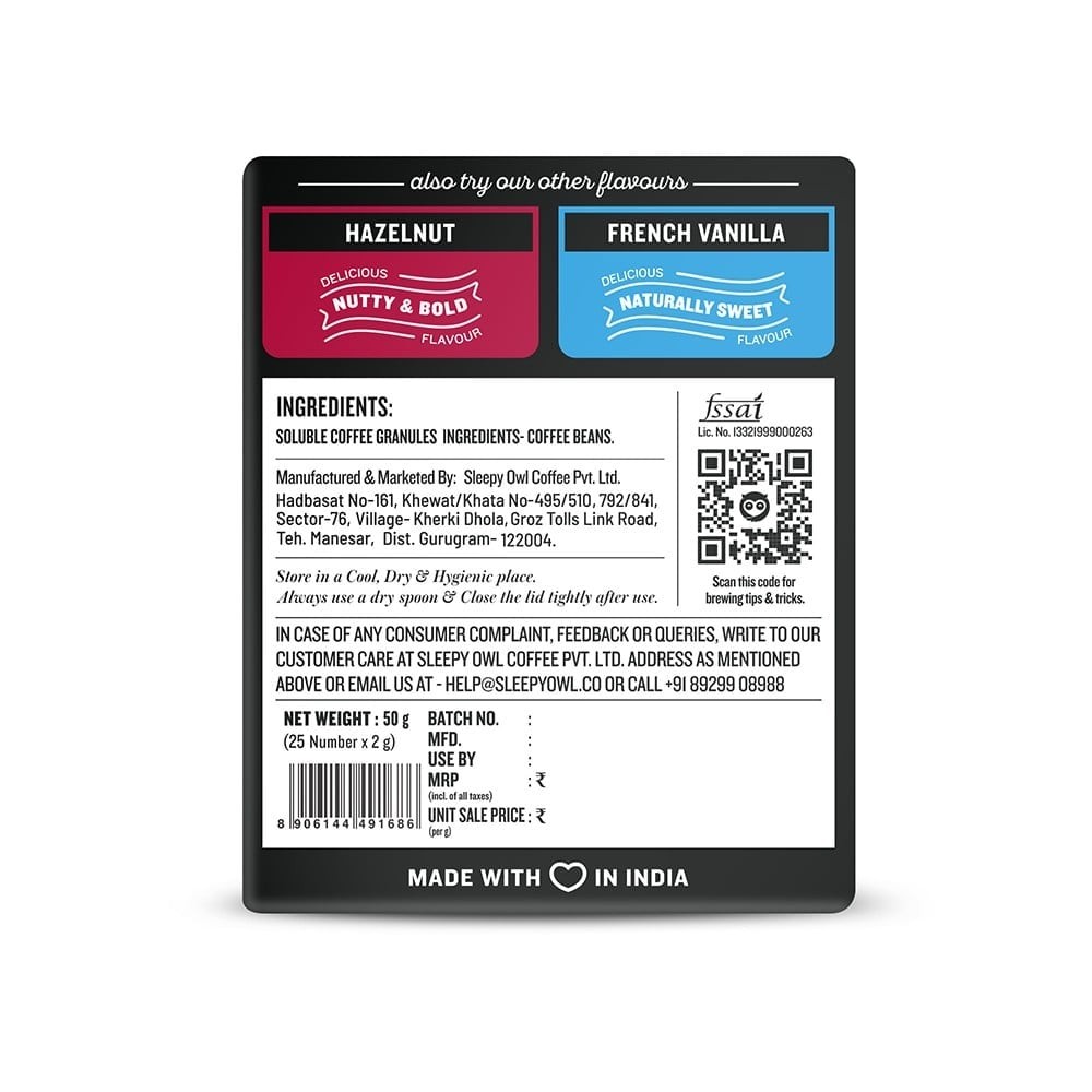 Sleepy Owl Xpresso Strong Instant Coffee