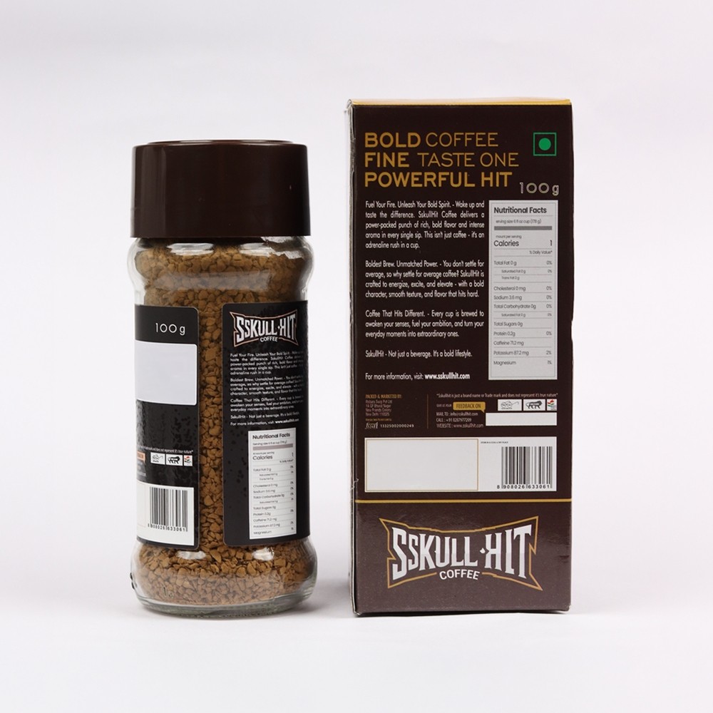 Sskullhit Freeze Dried Instant Coffee