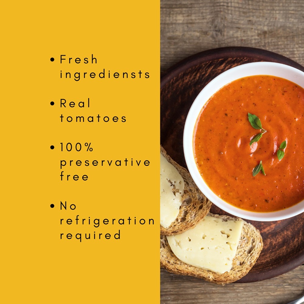 Brothsmen Tomato Basil Soup - Ready To Eat