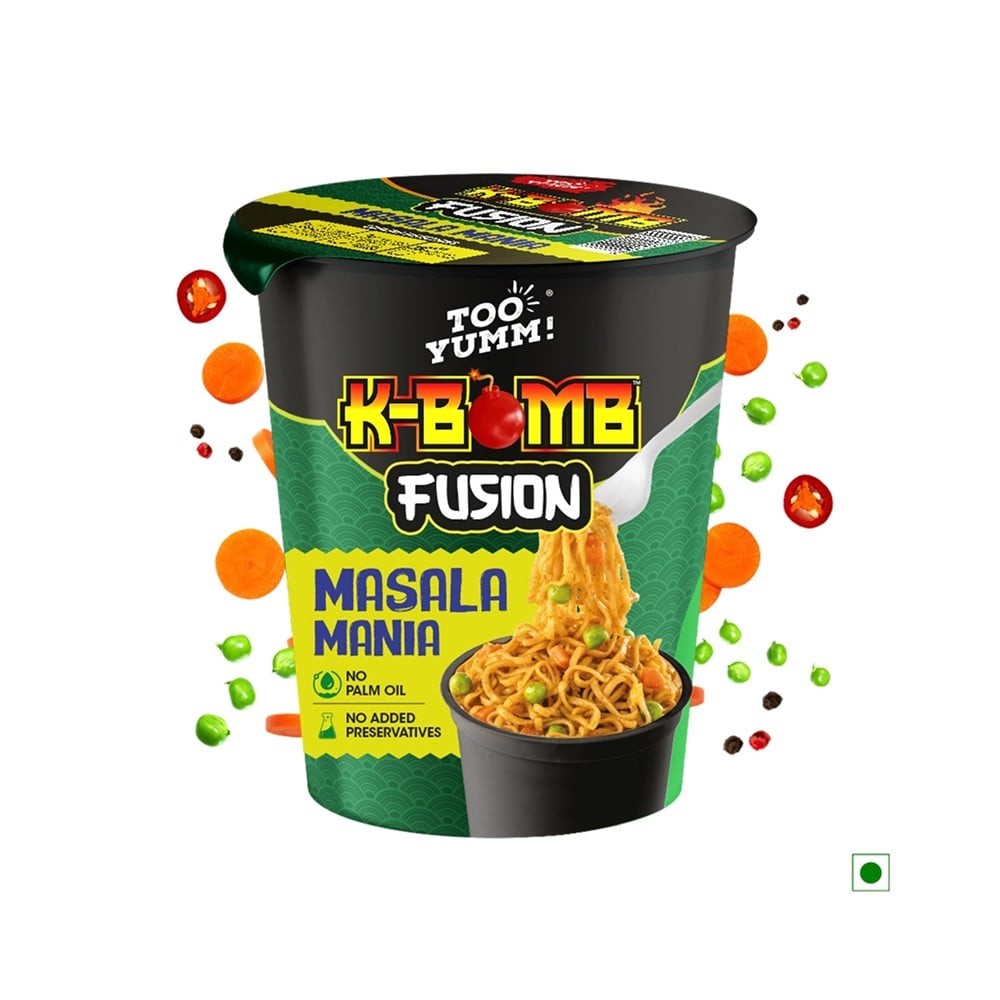 Too Yumm Fusion Masala Instant Cup Noodles