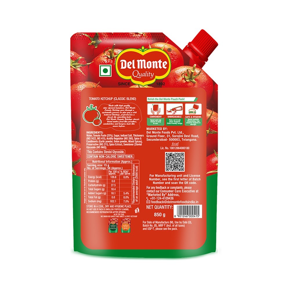 Del Monte Tomato Ketchup