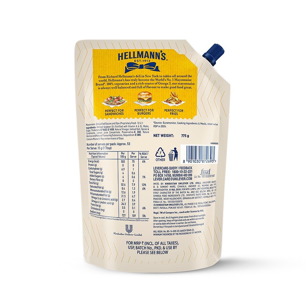 Hellmann's Veg Mayonnaise