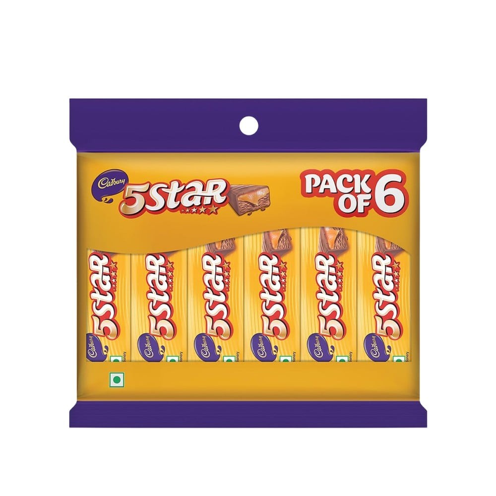 Cadbury 5 Star Filled Bar Chocolate Pack