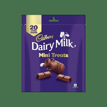Cadbury Dairy Milk Mini Treats Milk Chocolate Pack