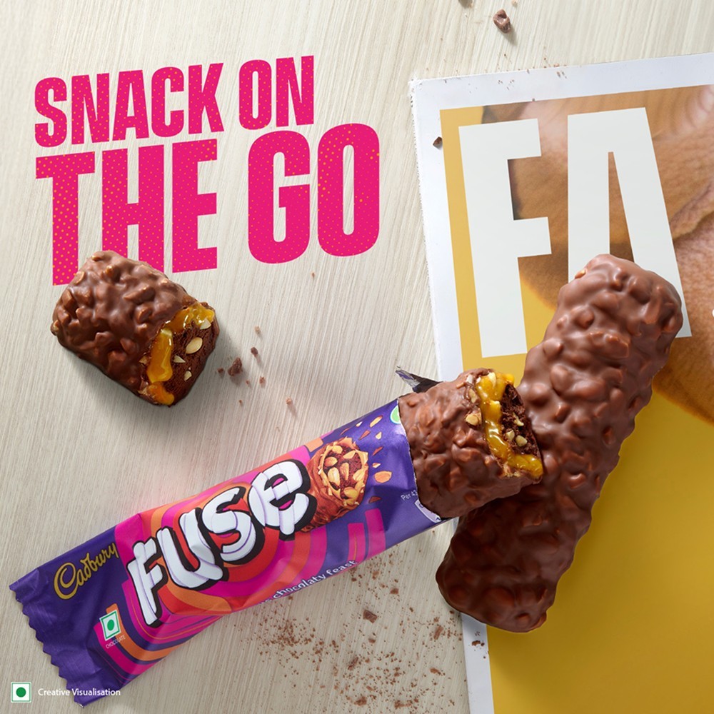 Cadbury Fuse Peanut & Caramel Chocolate Filled Bar