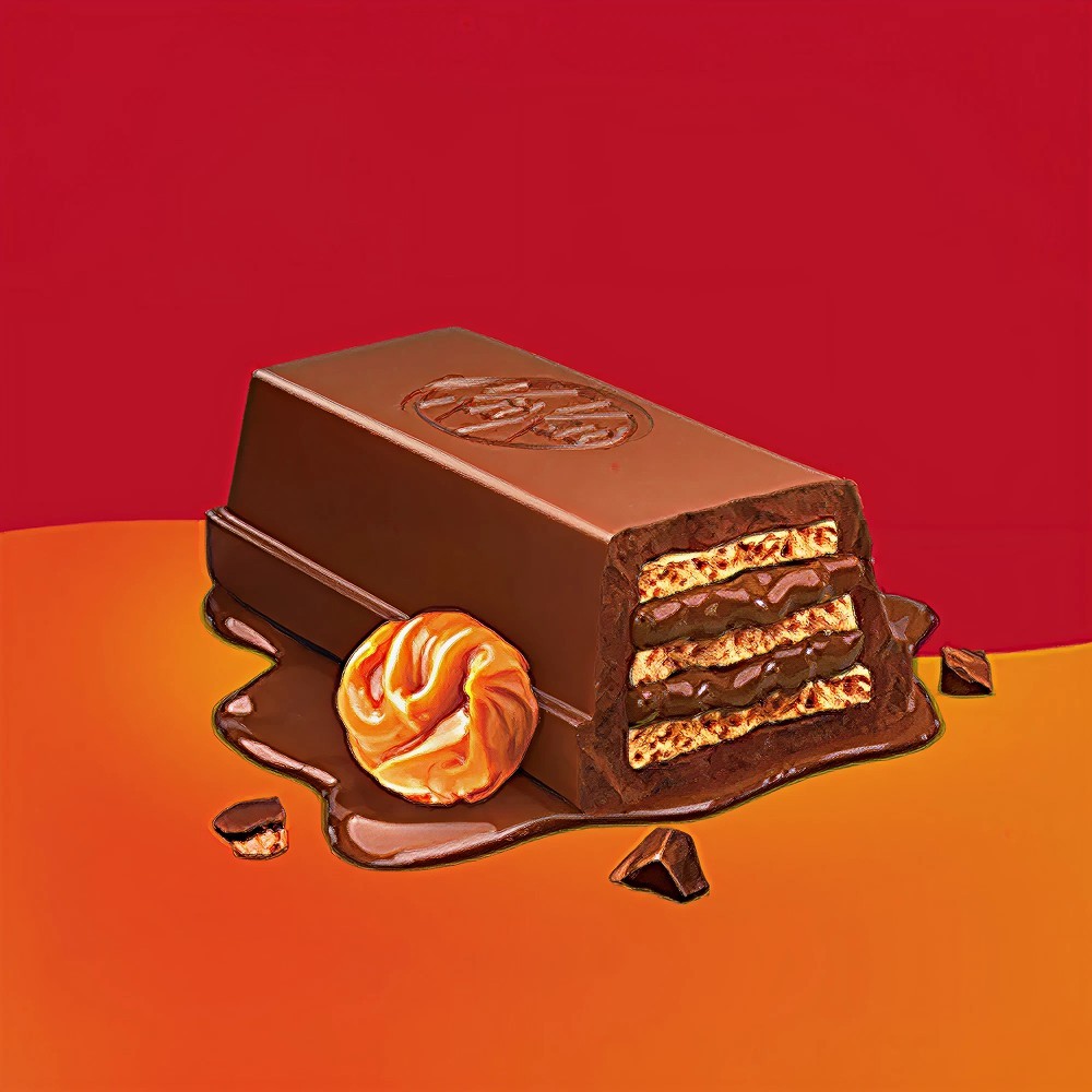 KitKat Delights Caramel Coated Wafer Chocolate