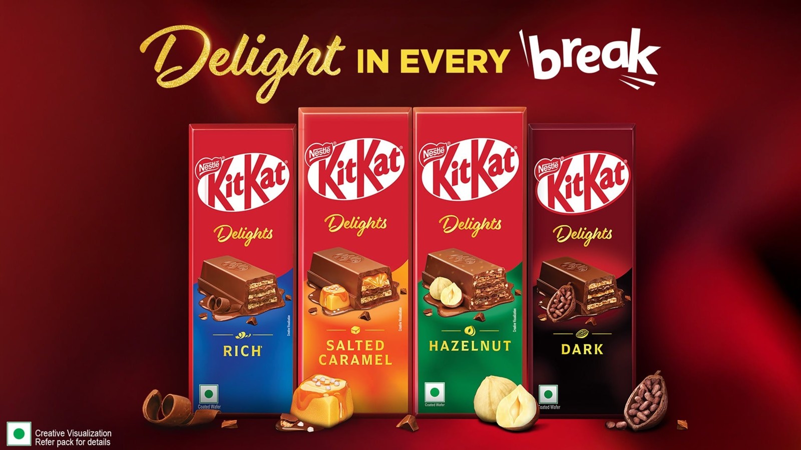 KitKat Delights Rich & Dark Minis Rakhi Chocolate Gift Pack
