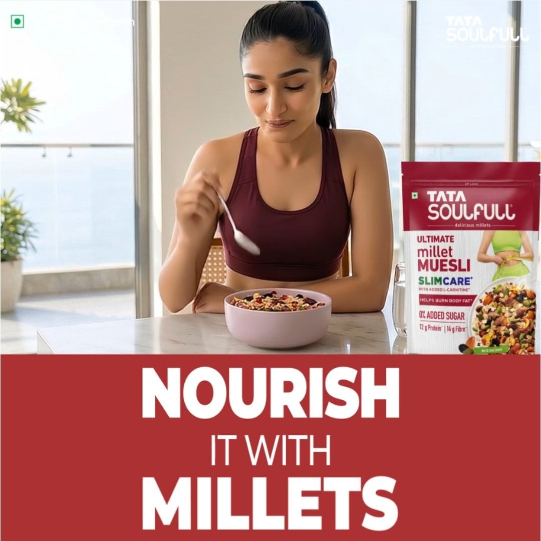 Tata Soulfull Millet Muesli Slimcare with L-Carnitine