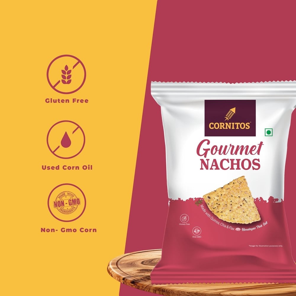 Cornitos Gourmet Quinoa Nachos (Himalayan Pink Salt)