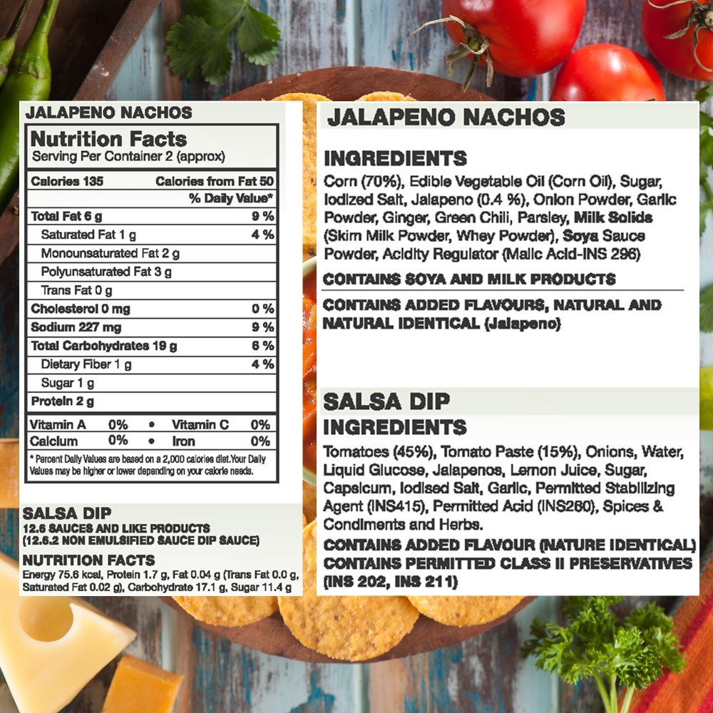 Cornitos Peri Peri Nachos & Salsa Dip