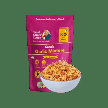 Sweet Karam Coffee Garlic Mixture Namkeen Snacks