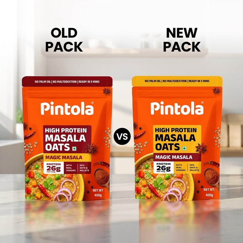 Pintola High Protein Magic Masala Oats