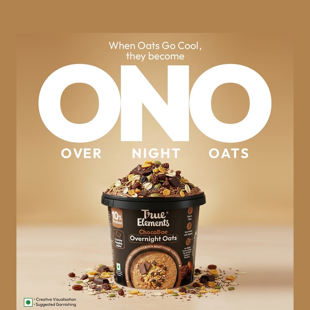 True Elements ChocoBae Overnight Oats