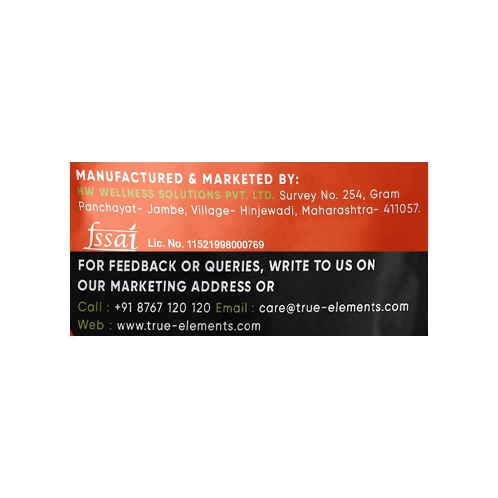 True Elements Wholegrain Rolled Oats - Pack of 2