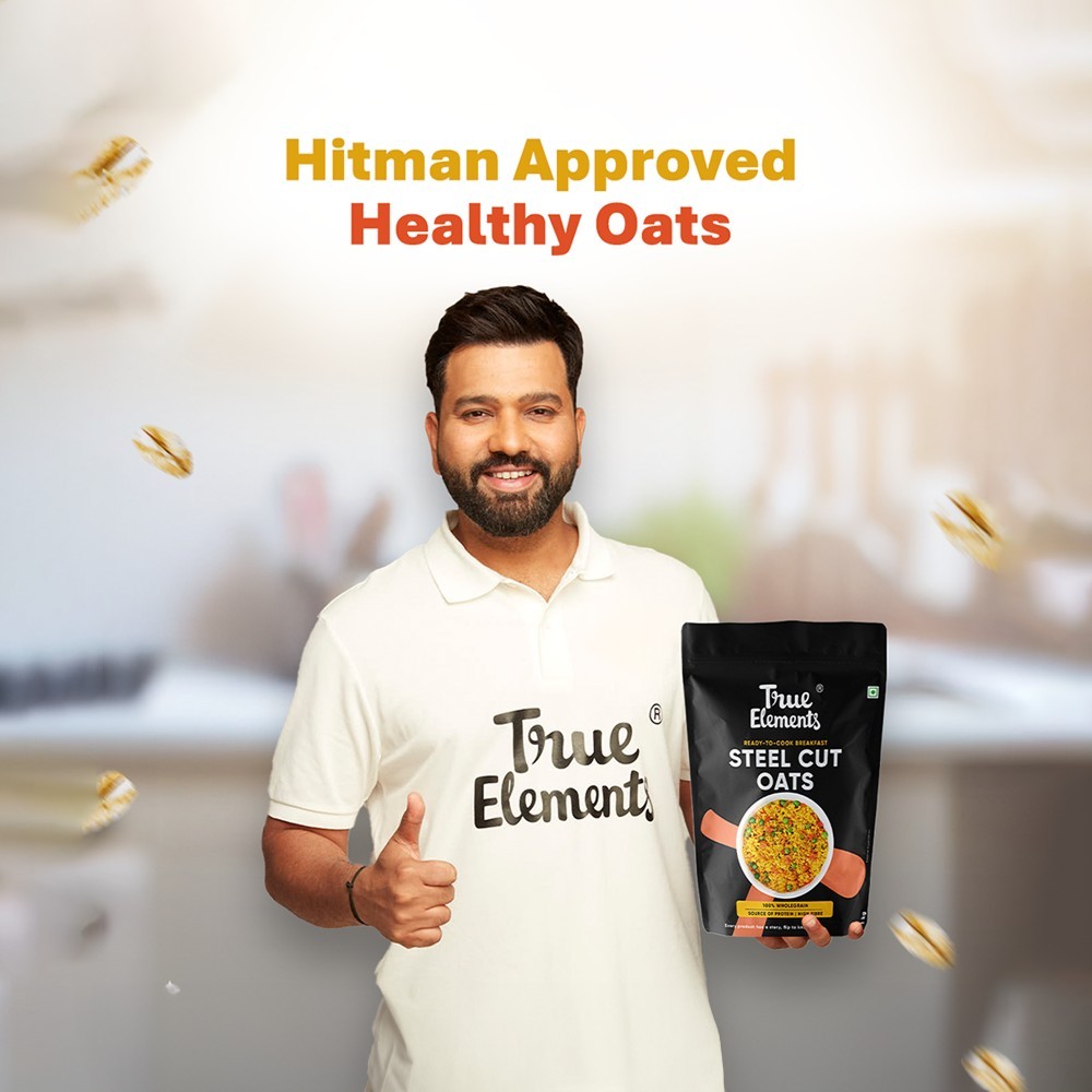 True Elements Wholegrain Steel Cut Oats - Pack of 2