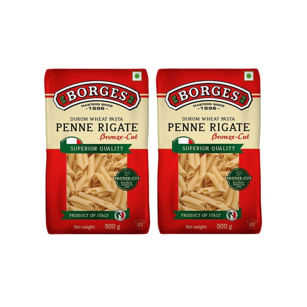 Borges Penne Rigate Durum Wheat Pasta