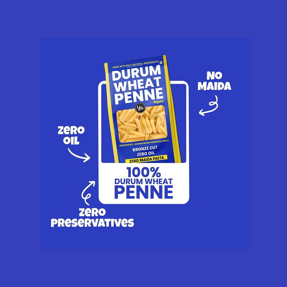 Yu Durum Wheat Penne Pasta (Zero Maida)