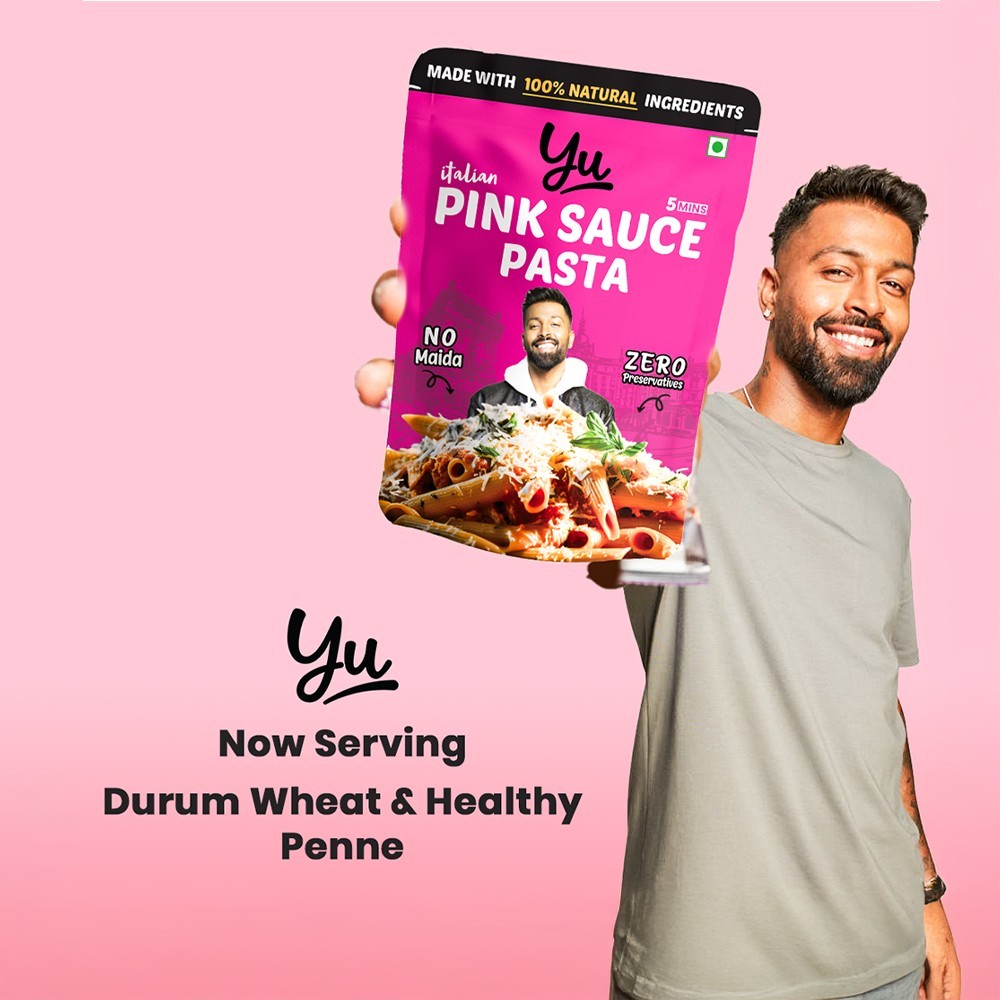 Yu Pink Sauce Instant Wheat Pasta (Penne)