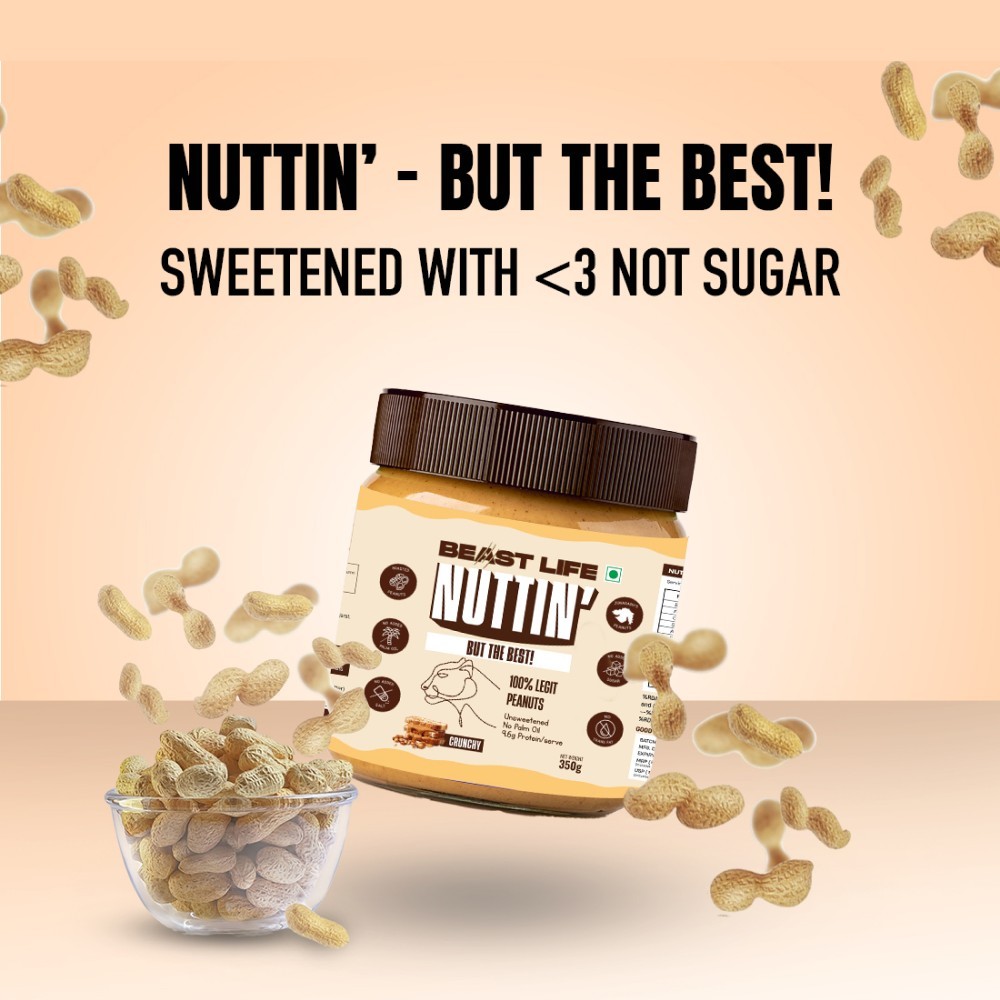 BeastLife Nuttin Crunchy Peanut Butter