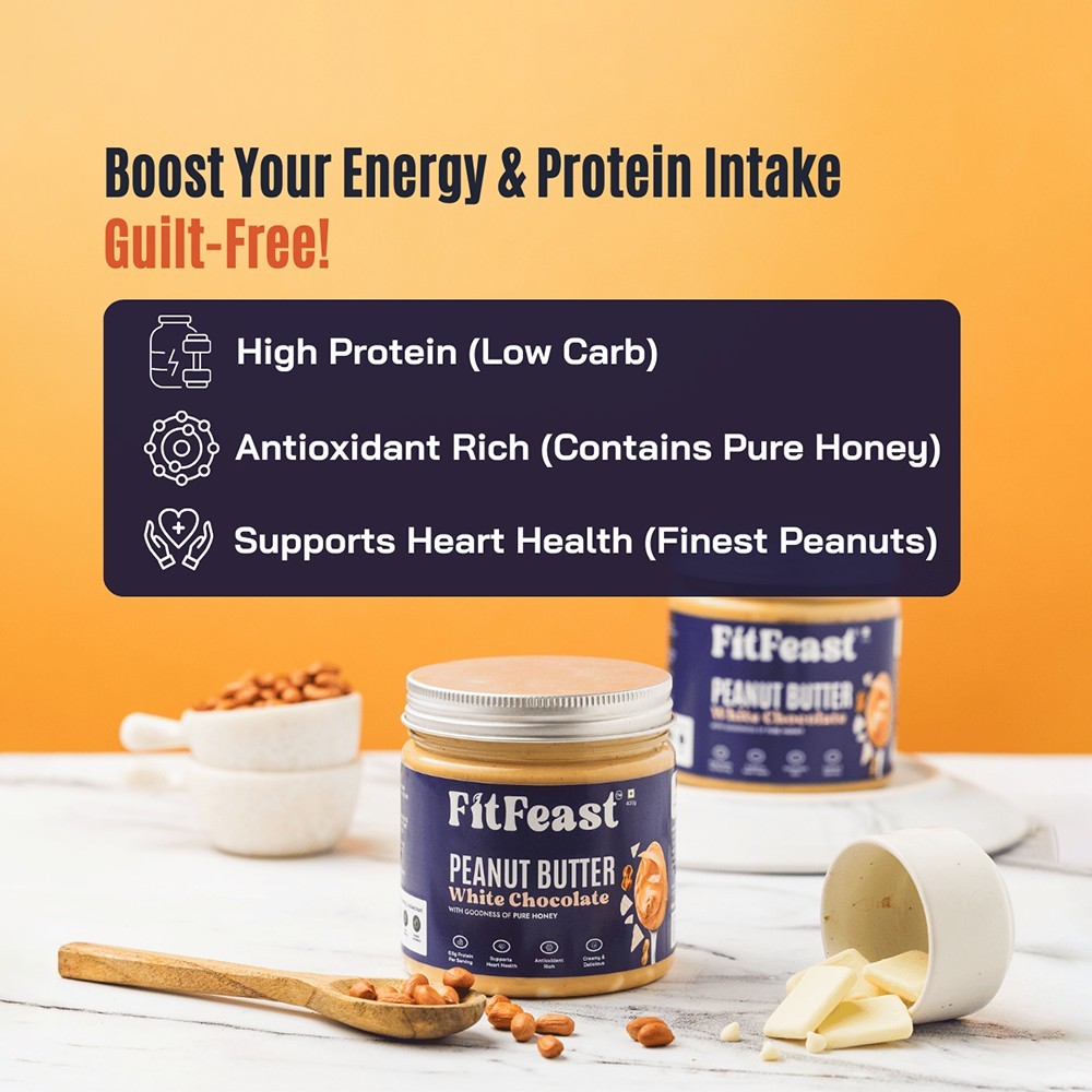 Fitfeast White Chocolate Peanut Butter