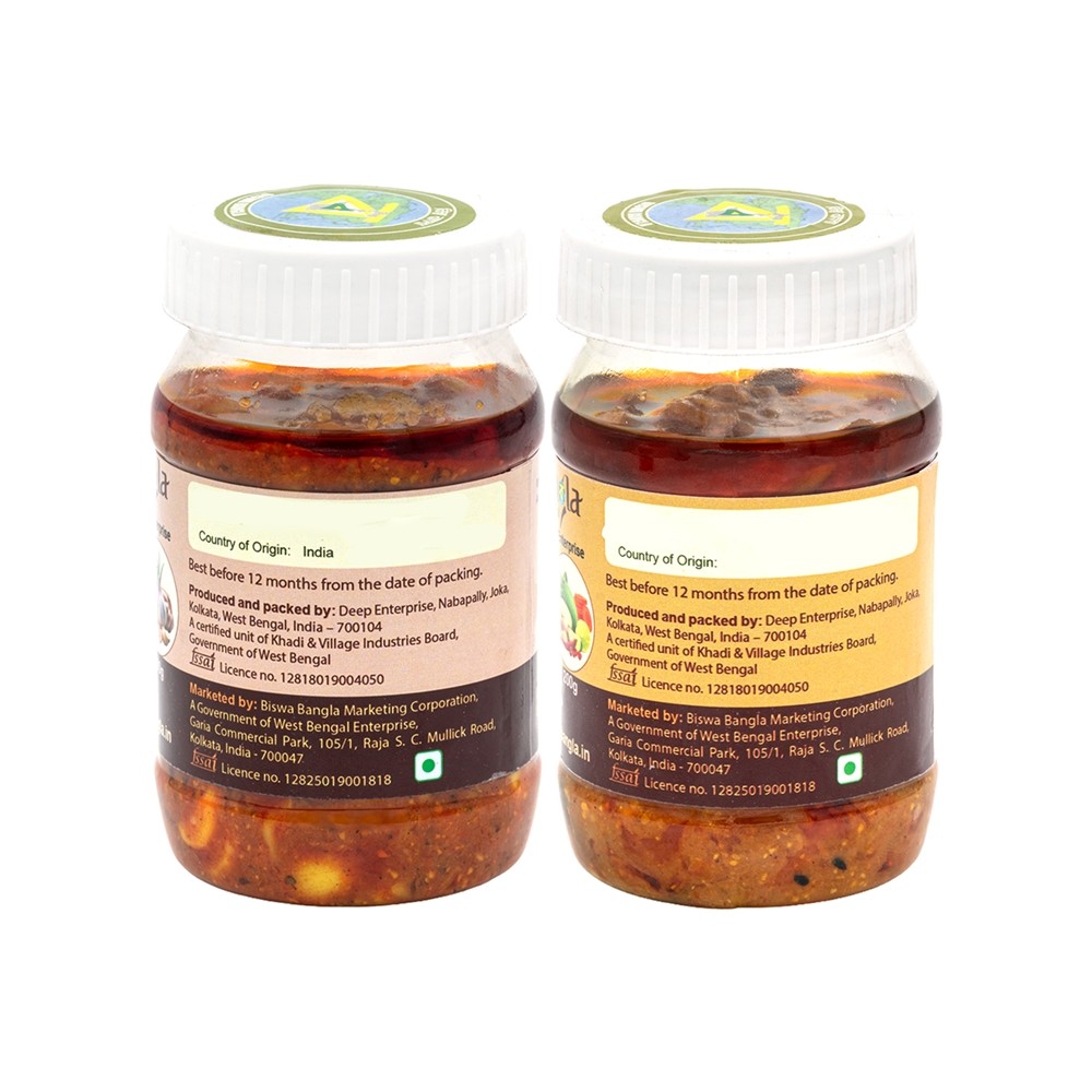Biswa Bangla Garlic & Mixed Pickle