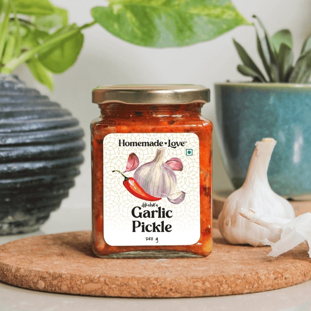 Homemade Love Garlic Pickle