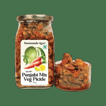 Homemade Love Punjabi Veg Mixed Pickle