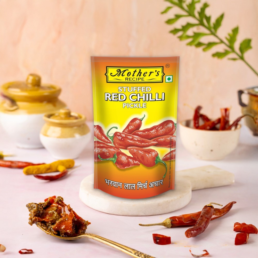 Mother's Recipe Red Stuffed Chilli Pickle
