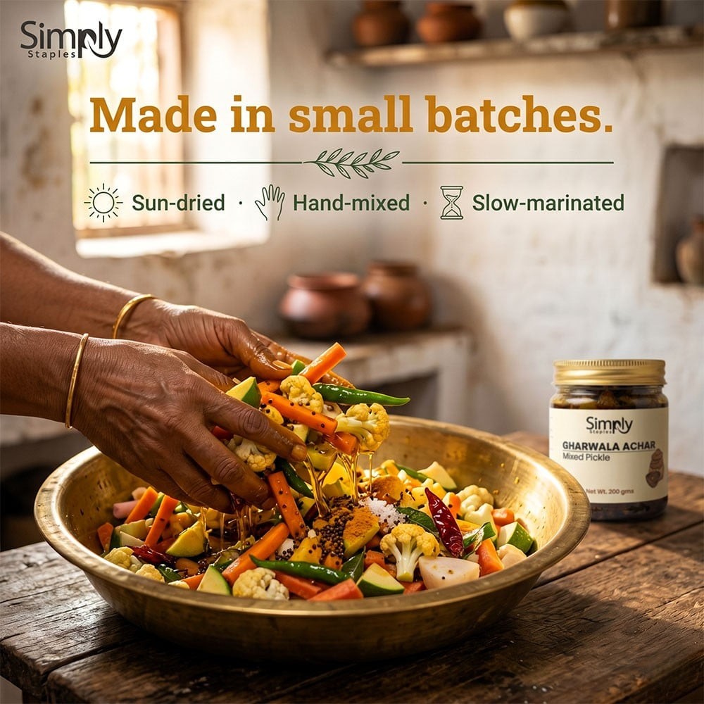 Simply Staples Gharwala Achar Mixed Pickle