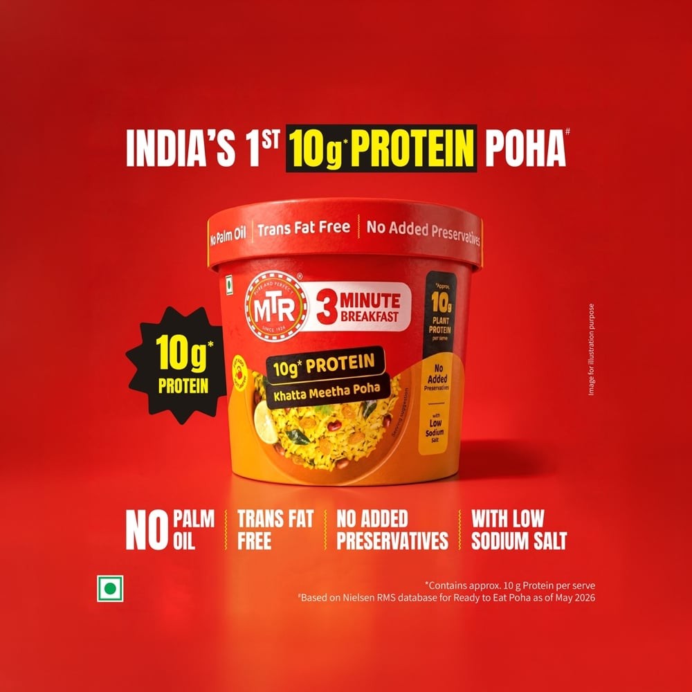 MTR Khatta Meetha Instant Protein Poha