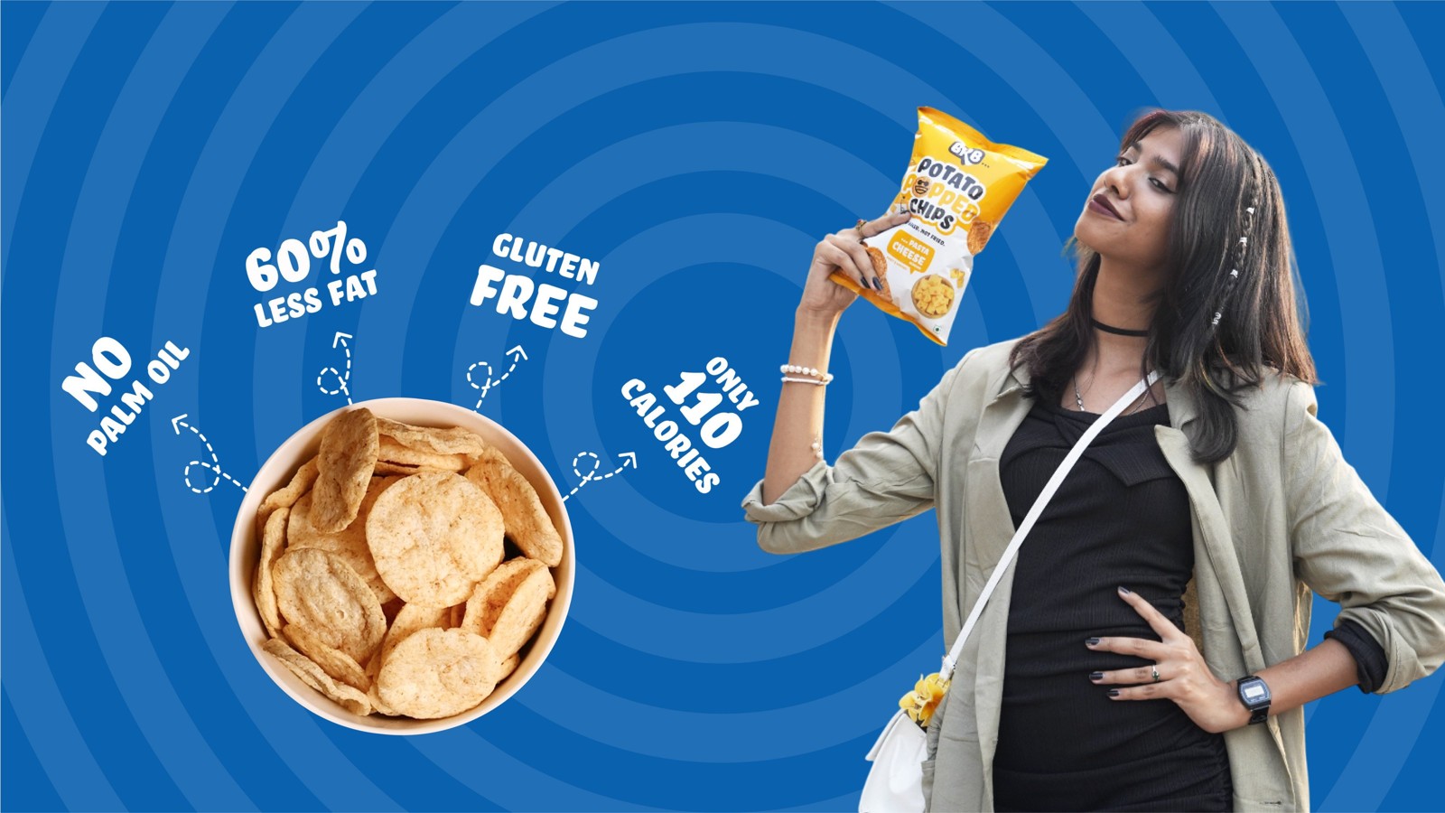 BRB Potato Popped Chips (Spicy Chipotle Flavour)