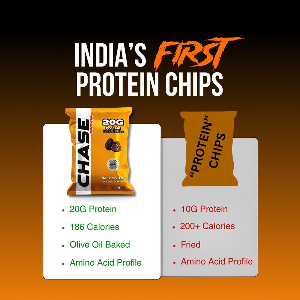 Chase Protein Black Truffle Healthy Chips