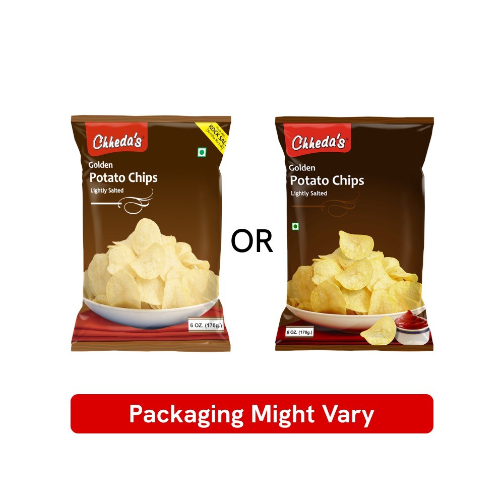Chheda's Golden Rock Salt Potato Chips
