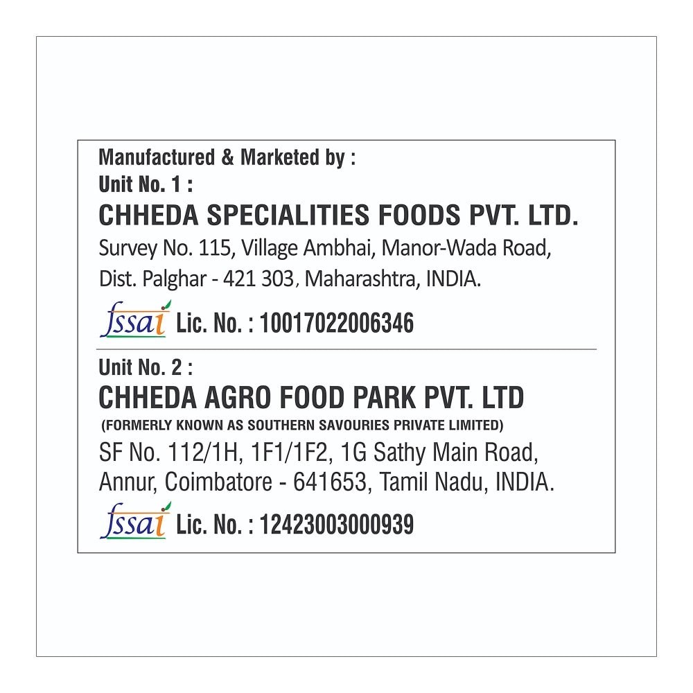 Chheda's Golden Rock Salt Potato Wafers