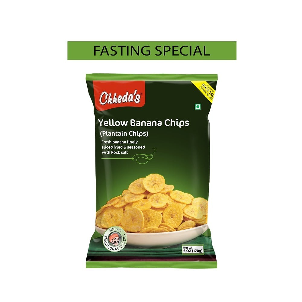 Chheda's Yellow Rock Salt Banana Chips