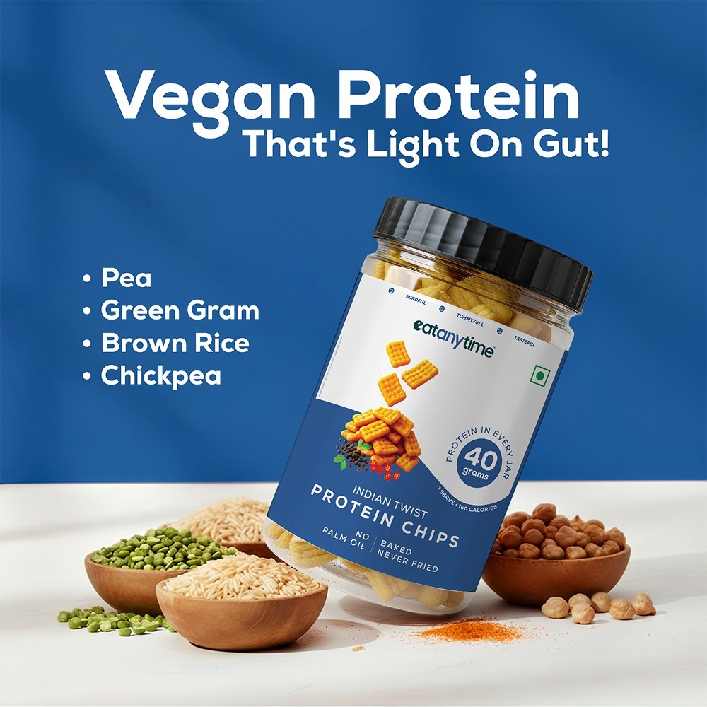 EAT Anytime Protein Healthy Chips (Indian Twist)