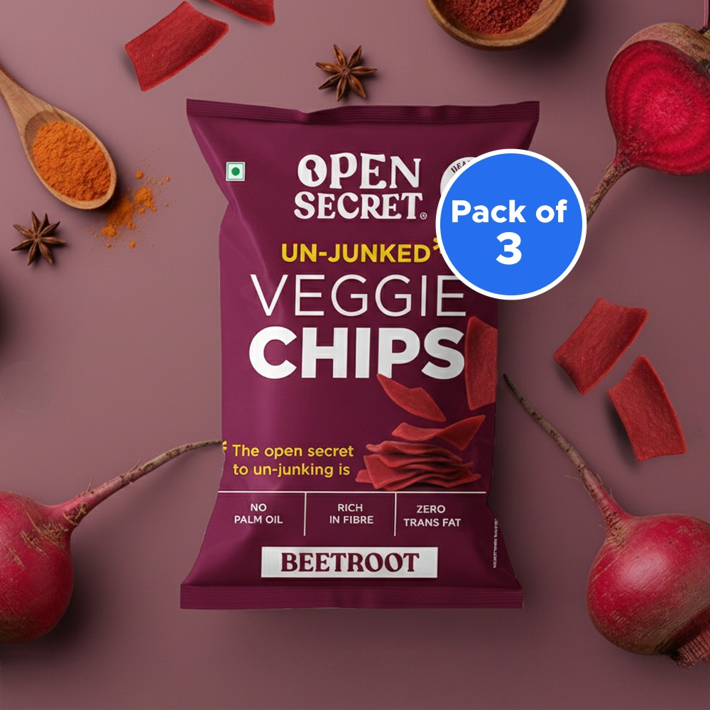 Open Secret Beetroot Veggie Healthy Chips