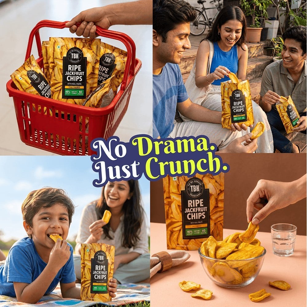 To Be Honest Ripe Jackfruit Chips with Chilli Mango