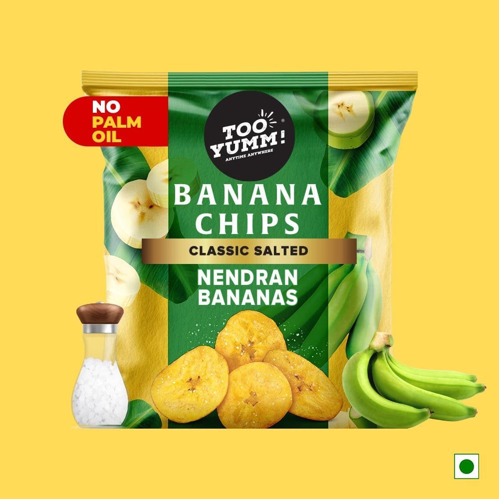 Too Yumm Classic Salted Banana Chips (No Palm Oil)