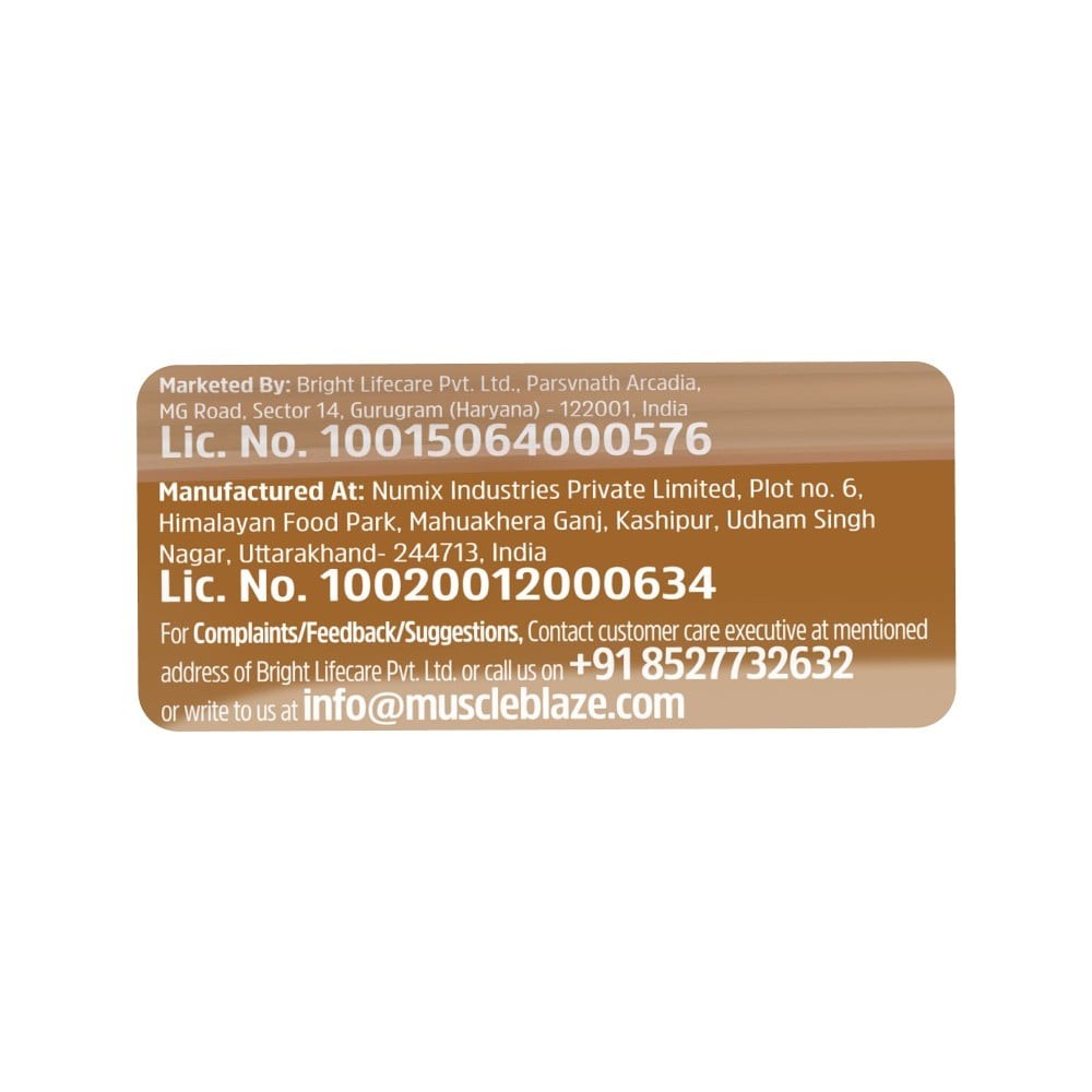 MuscleBlaze 10g Protein Bar (Choco Almond)