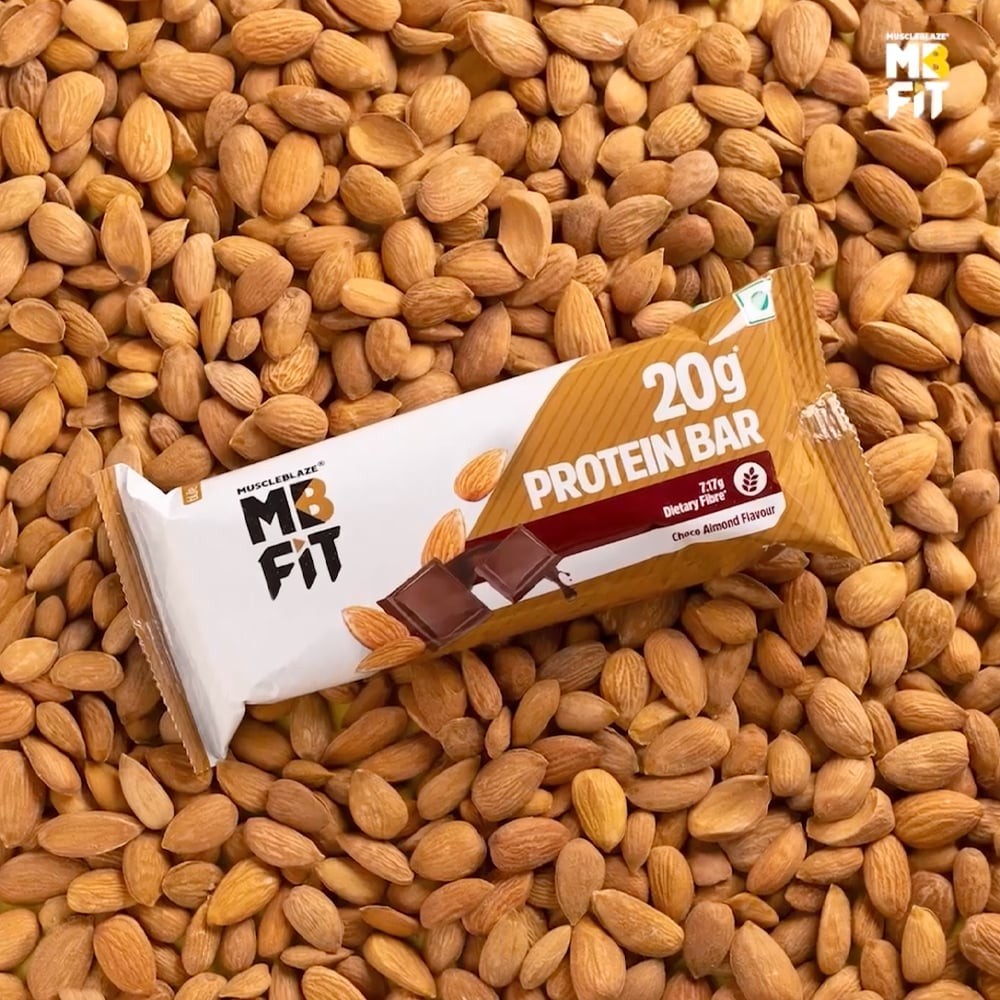 MuscleBlaze 20 g Protein Bar Pack (Choco Almond)