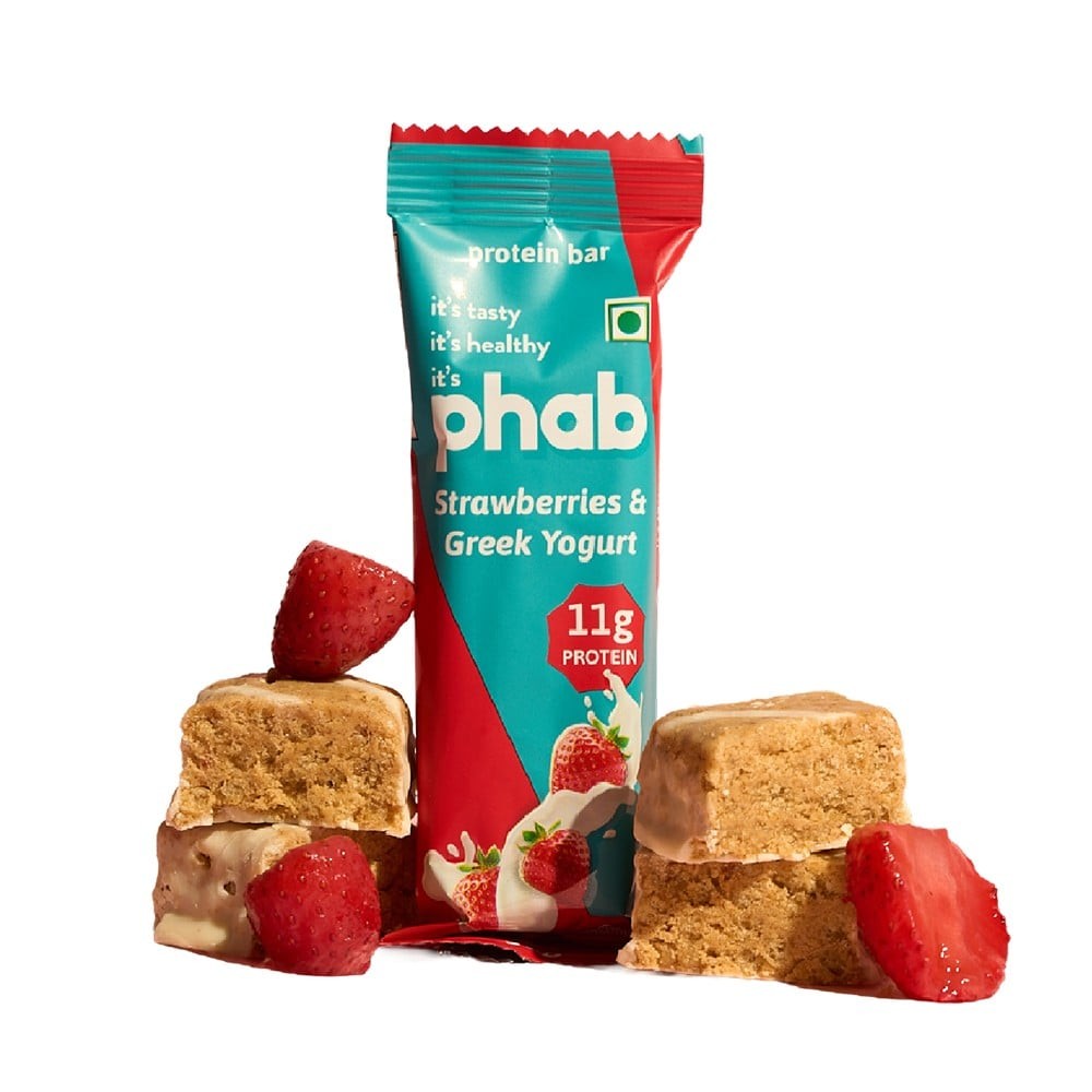 Phab 11g Protein Strawberry and Greek Yogurt Protein Bar