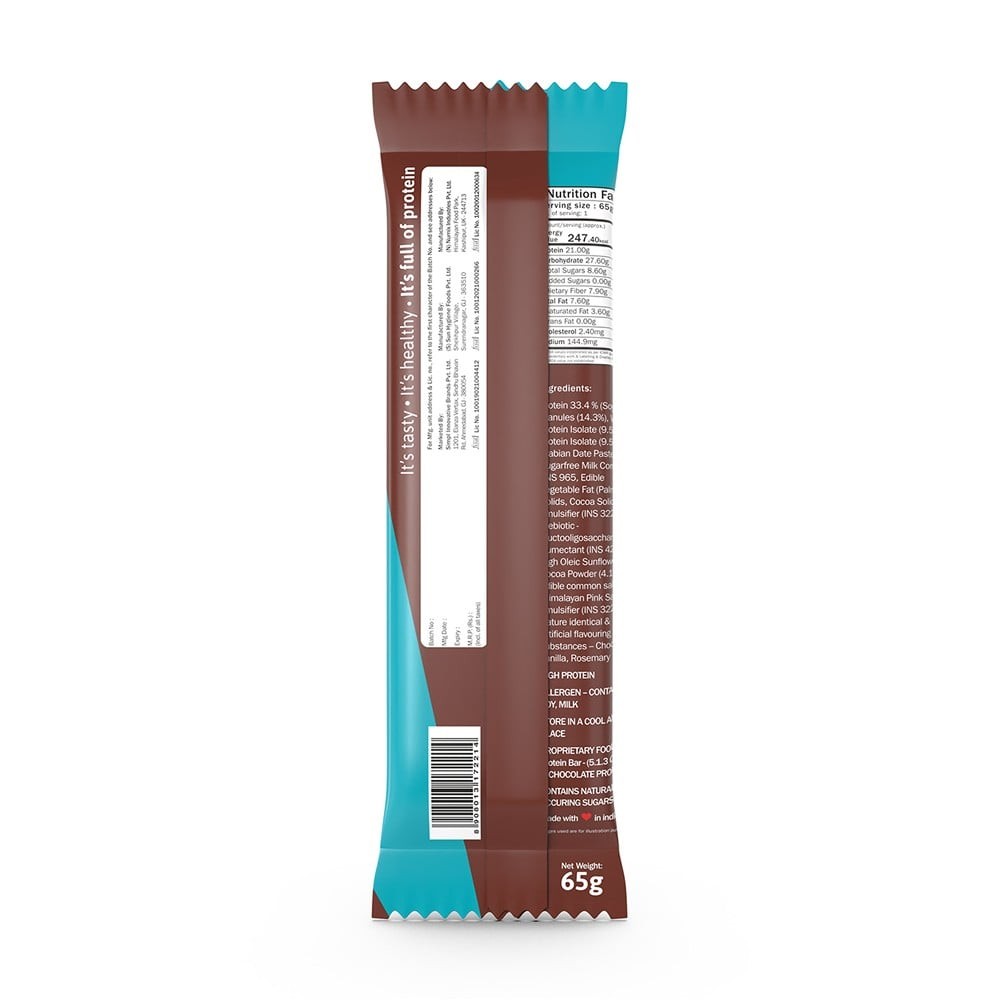 Phab 21g Protein Chocolate Brownie Protein Bar