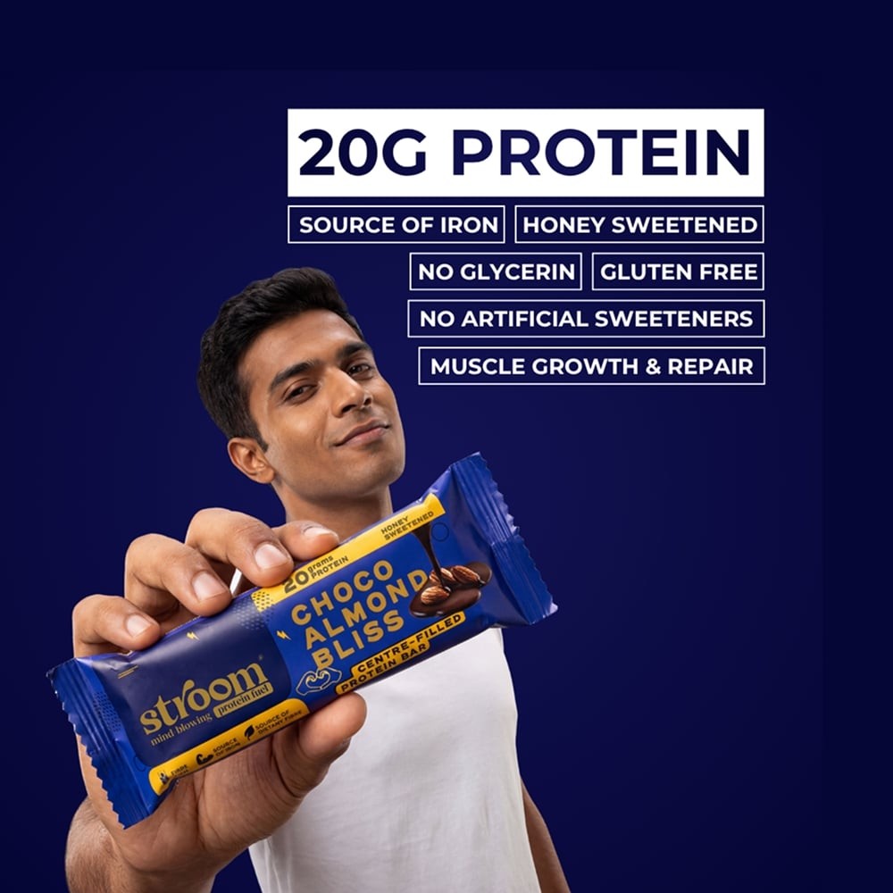 Stroom Choco Almond Bliss 20g Protein Bar