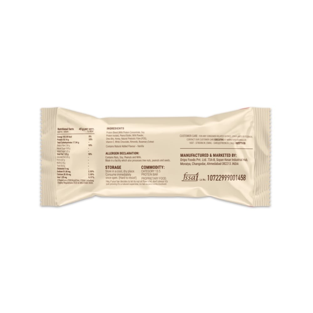 Stroom Cookie Crunch Delight 10g Protein Bar